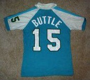 NASL Soccer Seattle Sounders 81-82 Road Jersey Steve Buttle Back