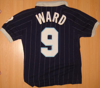Sounders 83 Road Jersey Peter Ward Back