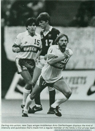 NASL Soccer Seattle Sounders 1983 Road Neil Megson, Whitecaps