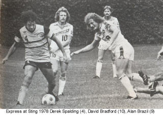 NASL Soccer Chicago Sting 78 Home Derek Spalding