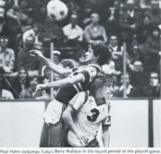 NASL Soccer Chicago Sting 81-82 Indoor Road Paul Hahn, Roughnecks