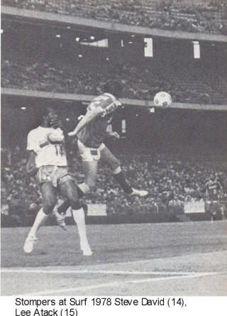 Oakland Stompers at Calfornia Surf 1978 Steve David Lee Atack