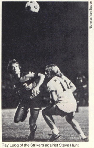 NASL Soccer Ft. Lauderdale Strikers 77 Road Ray Lugg