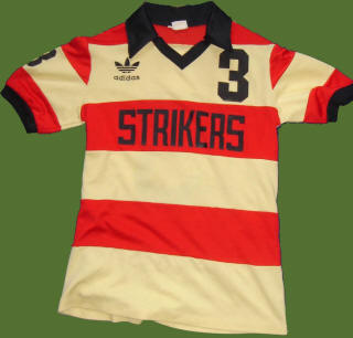 NASL Soccer Ft. Lauderdale Strikers 79 Road Jersey George Best