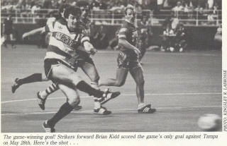 Minnesota Strikers 1984 Road Brian Kidd 4