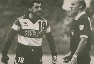 NASL Soccer Minnesota Strikers 1984 Road Peter Daniel