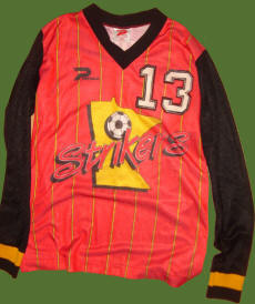 Strikers 85-86 Home Jersey Stan Cummins 2