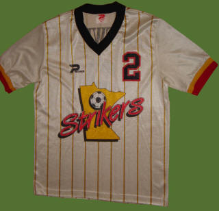 Strikers 86-87 Road Jersey Dwight Lodeweges