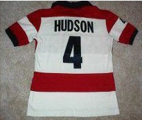 Strikers 84 Road Jersey Ray Hudson Back