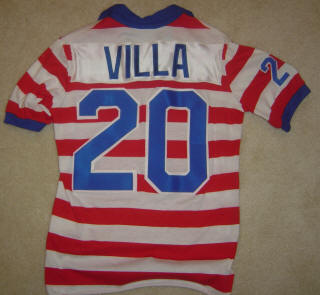 Team America 83 Road Jersey Greg Villa Back