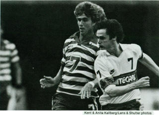 NASL Soccer Team America 1983 Road Perry Van Der Beck, Whitecaps