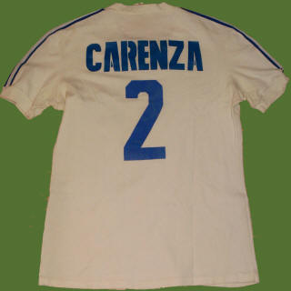 Team Hawaii 77 Home Jersey Chris Carenza Back