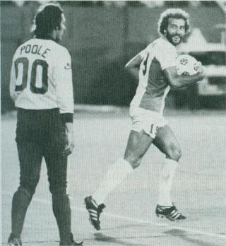 NASL Soccer Portland Timbers 1979 Goalie Back Mick Poole 2