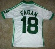 Timbers 81 Home Jersey Bernie Fagan BAck