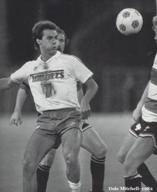 NASL Soccer Portland Timbers 82 Home Dale Mitchell