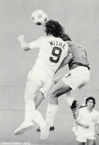NASL Soccer Portland Timbers 75 home back peter withe
