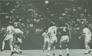 NASL Soccer Boston Minutemen at Tornado 1974 Jackson, Short, Turner, Paddy Greenwood, Ade Coker
