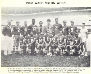 NASL Soccer Washington Whips 68 Road Team (2)