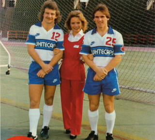 Vancouver Whitecaps 19\82 Home Paul Nelson, Gerry Gray