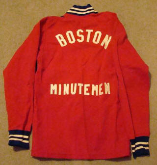 Boston Minutemen Warm-ups