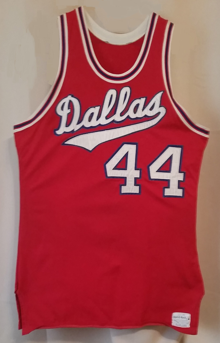 dallas chaparrals jersey