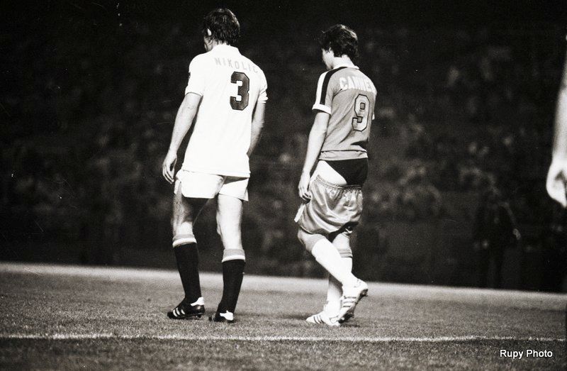 1970s Soccer USA - Happy 73rd birthday to Stojan Niki Nikolic (number 4),  the Serbian defender who spent 4 seasons in the Yugoslavian league with his  hometown club, FK Radnički Niš (1975-79)