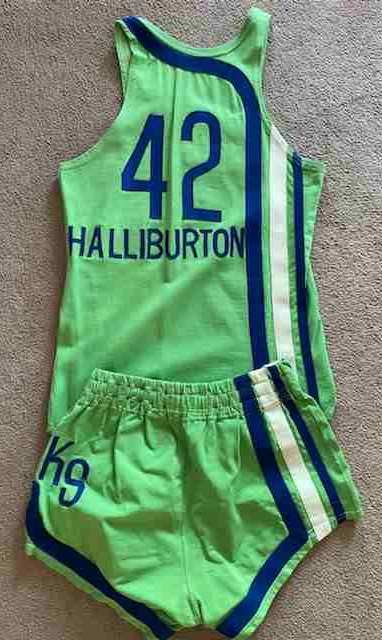 Circa 1972 Jeff Halliburton Game-Worn Atlanta Hawks Jersey 