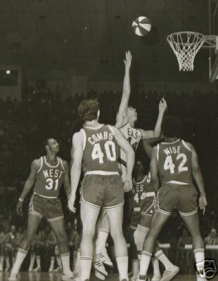 All-Star 71-72 West Zelmo Beaty, Glen Combs, Willie Wise