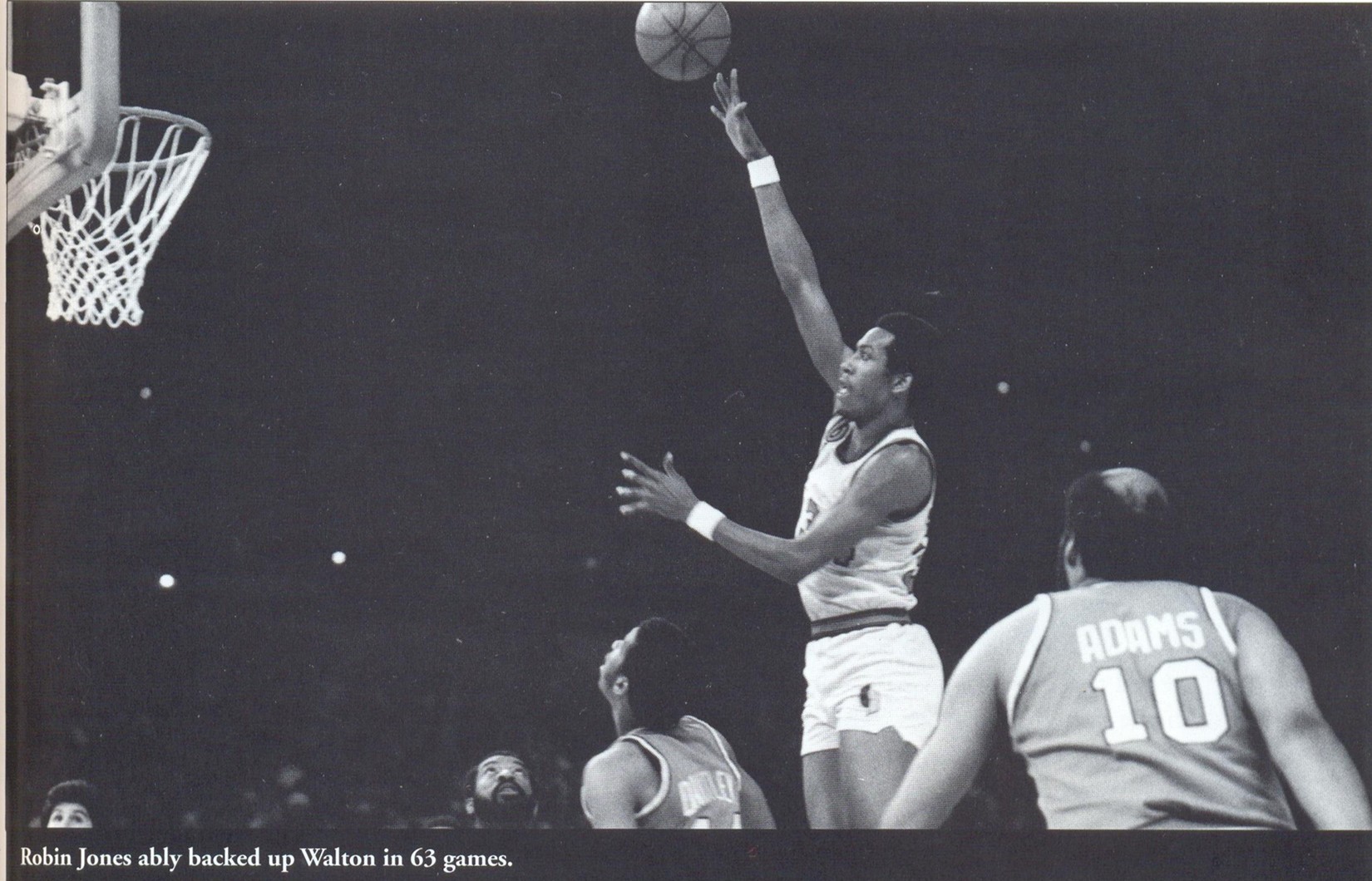 Press Photo Don Adams, Buffalo Braves, NBA - orc09985 - Historic Images