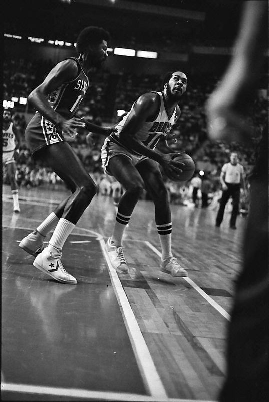 Press Photo Don Adams, Buffalo Braves, NBA - orc09985 - Historic Images