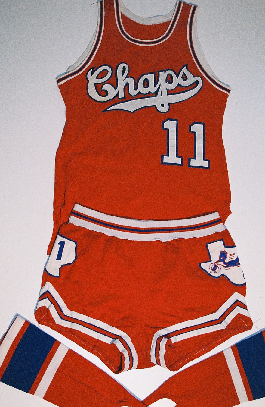 dallas chaparrals jersey