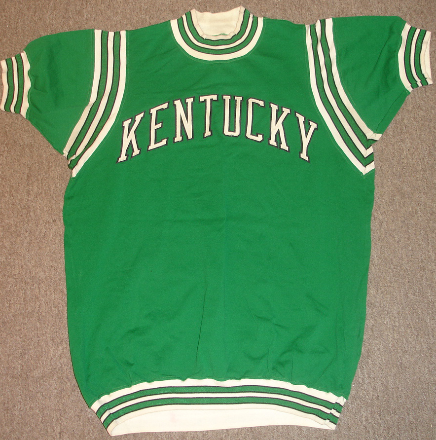 Vintage University of Kentucky Warm Up Basketball Jersey