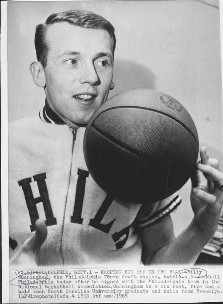 Sixers' newest uniforms a nod to former great Billy Cunningham