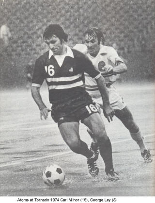 NASL Philadelphia Atoms Tornado 1974 Road Carl Minor George Ley