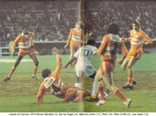 NASL Soccer Los Angeles Aztecs 76 Road Malcolm Linton