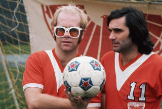 NASL Soccer Los Angeles Aztecs 76 Road George Best, Elton John