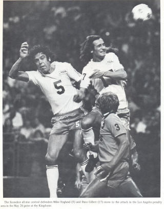 NASL Soccer Los Angeles Aztecs 77 Road Phil Beal