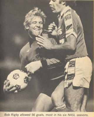 NASL Soccer Los Angeles Aztecs 78 Goalie Bob Rigby 3