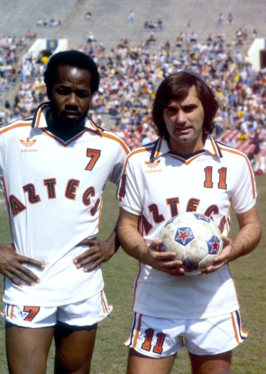 George Best  Playing for LA Aztecs in 1978