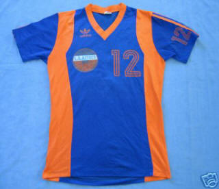 NASL Los Angeles Aztecs 1979 Road Jersey Sammy Llewellyn