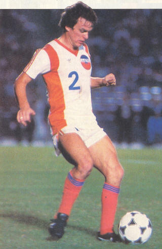 NASL Soccer Los Angeles Aztecs 80 Home Bobby Sibbald