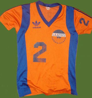 NASL Los Angeles Aztecs 80 Road Jersey Bob Sibbald