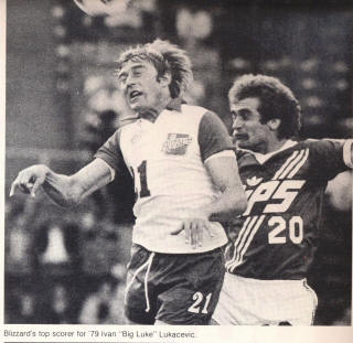 NASL Soccer Toronto Blizzard 79 Home Ivan Lukacevic