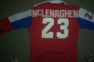 NASL Soccer Toronto Blizzard 79 Road Jersey Mike McLenaghen Back