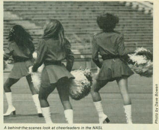 NASL Soccer Toronto Blizzard 80 Cheerleaders Back