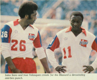 Toronto Blizzard 1980 Home Sono, Velazquez