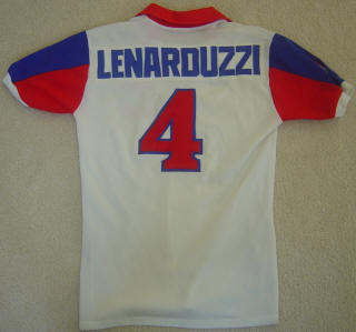 NASL Toronto Blizzard 80-81 Home Jersey Sam Lenarduzzi Back