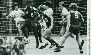 NASL Soccer Toronto Blizzard 83 Ragan, Nicholl, Ace