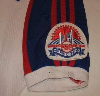 NASL Toronto Blizzard 84 Home Jersey Ace Ntsoelengoe 150th Tag
