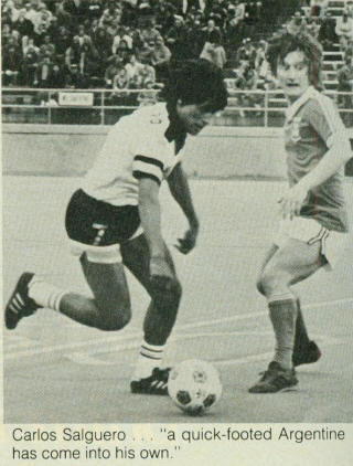 NASL Soccer Calgary Boomers 1981 Home Back Carlos Salguero